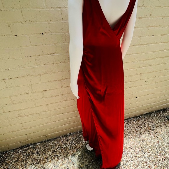 Vera Wang Gilded Age Red Gown sz4 - Picture 4 of 16